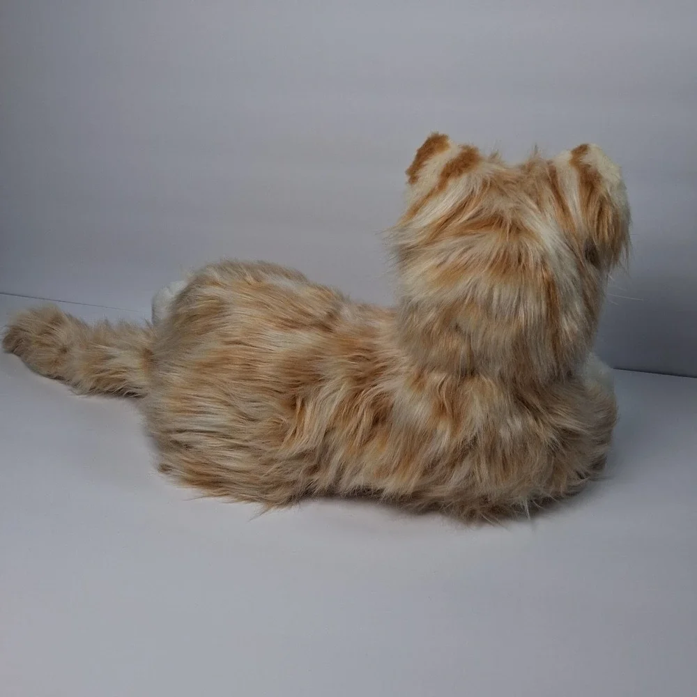 Animated Orange Tabby Cat Interactive Lifelike Joy For All Companion Pet